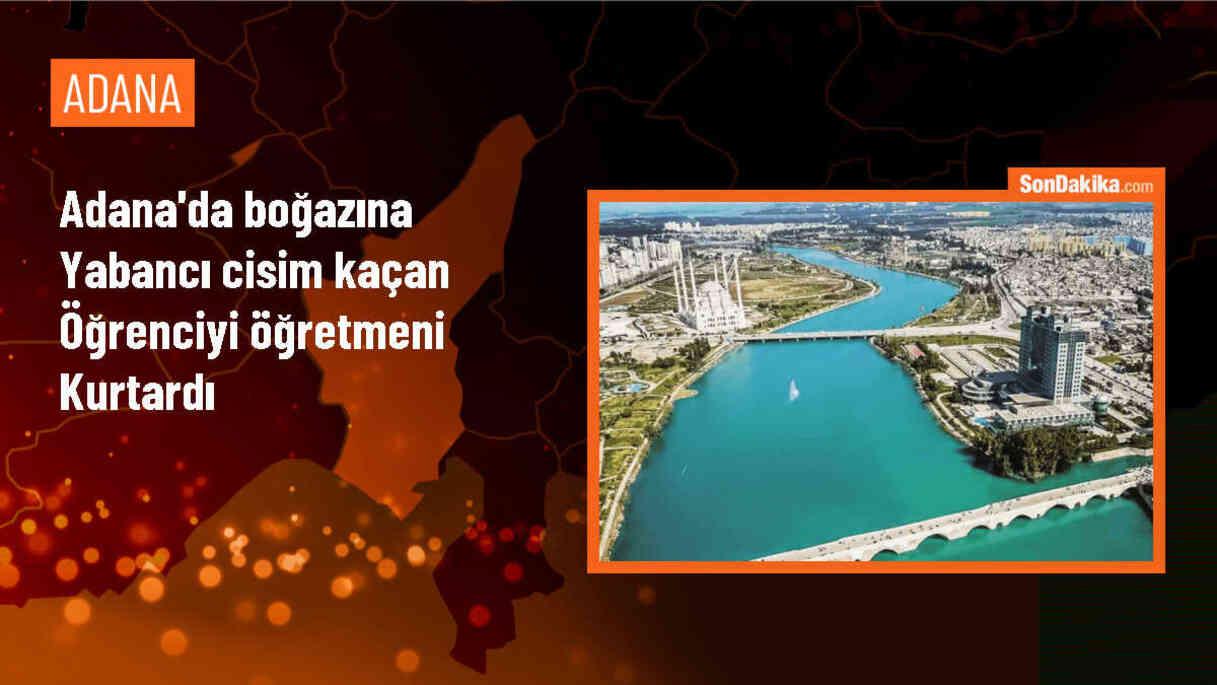 Adana\'da öğretmen öğrenciyi Heimlich manevrasıyla kurtardı