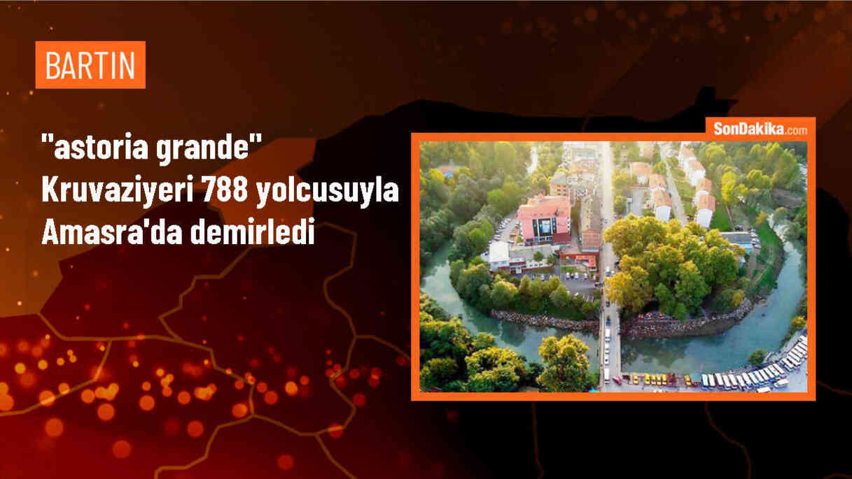 Rusya\'dan gelen kruvaziyer Amasra Limanı\'na ulaştı