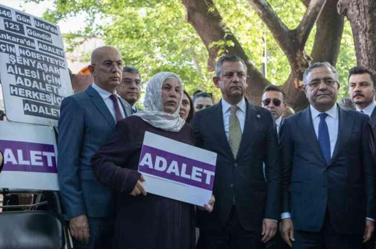 CHP Genel Başkanı Özgür Özel, Emine Şenyaşar'ın taleplerini Cumhurbaşkanı'na iletecek