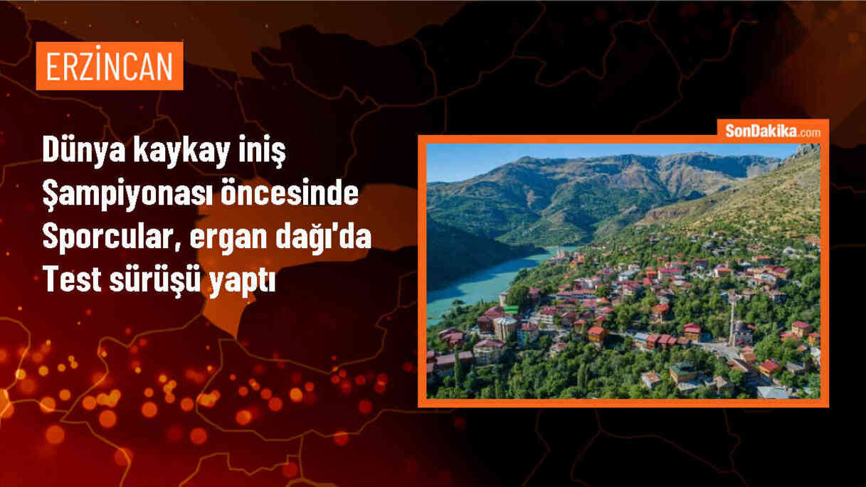 Dünya Kaykay İniş Şampiyonası Erzincan\'da Başladı
