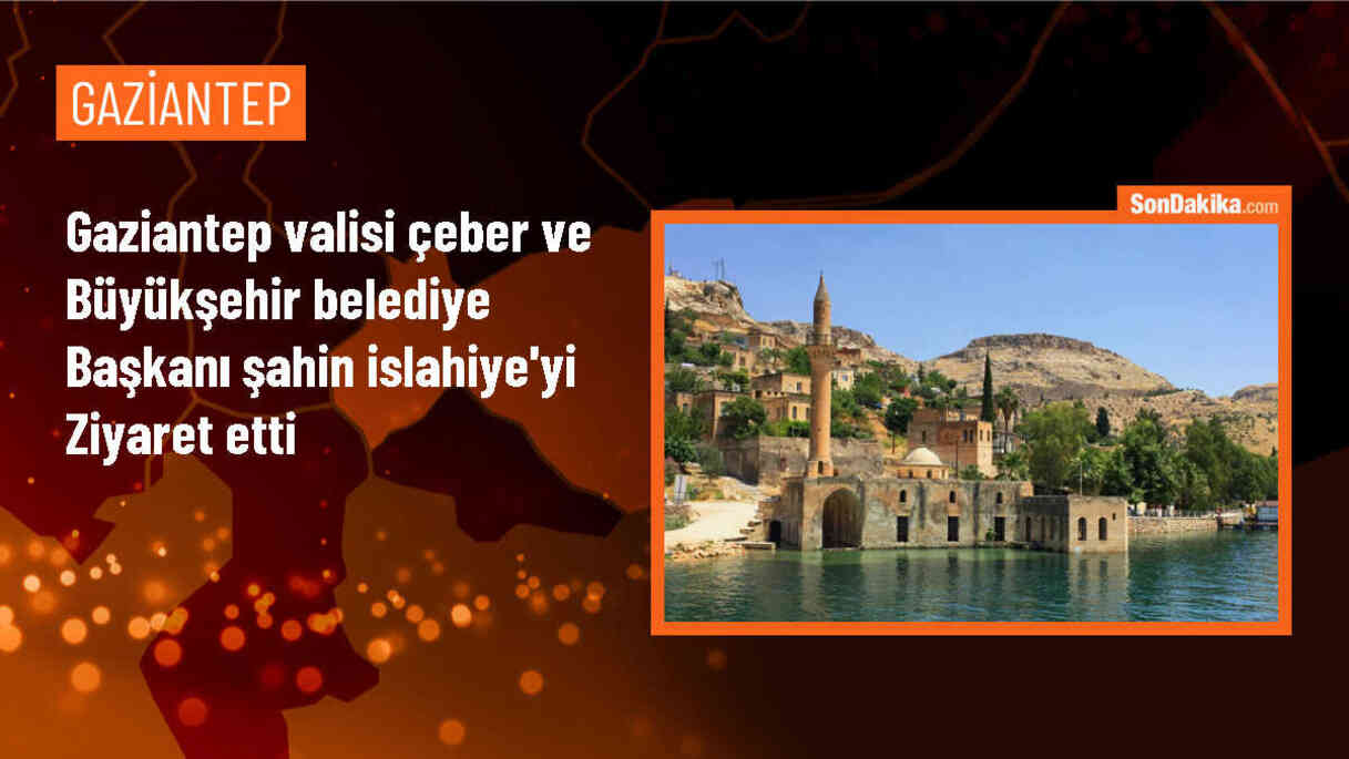 Gaziantep Valisi ve Büyükşehir Belediye Başkanı İslahiye\'yi ziyaret etti