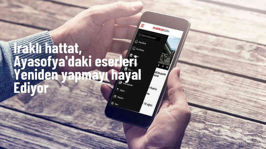 Iraklı Hat Sanatçısı Ayasofya\'daki Hat Çalışmalarını Yeniden Yapmak İstiyor