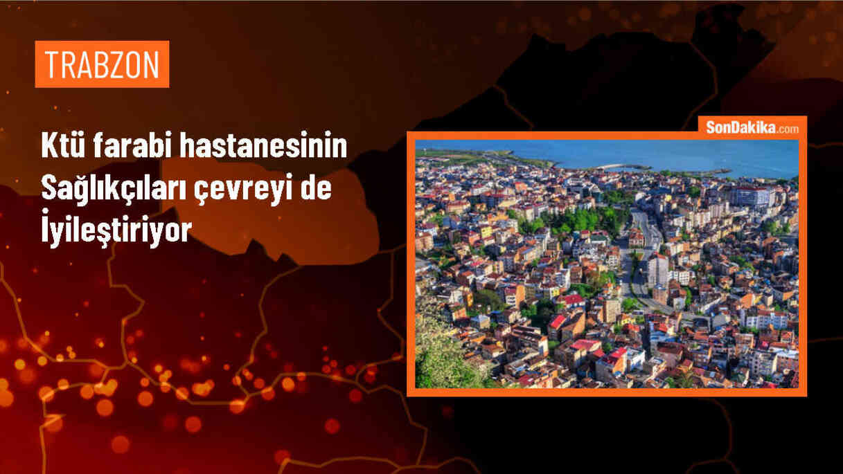 KTÜ Fark Et, Fark Yarat Topluluğu Sağlıkçılarından Çevre Temizliği