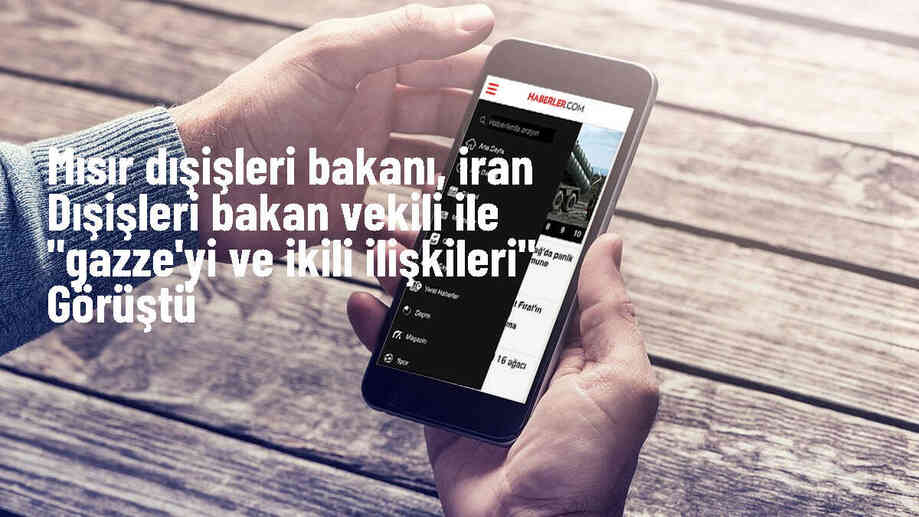 Mısır ve İran, İsrail saldırıları altındaki Gazze Şeridi\'ni ele aldı