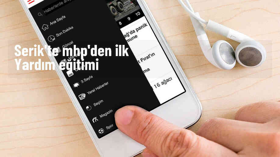 MHP Serik Başkanlığı İlk Yardım Semineri Düzenledi