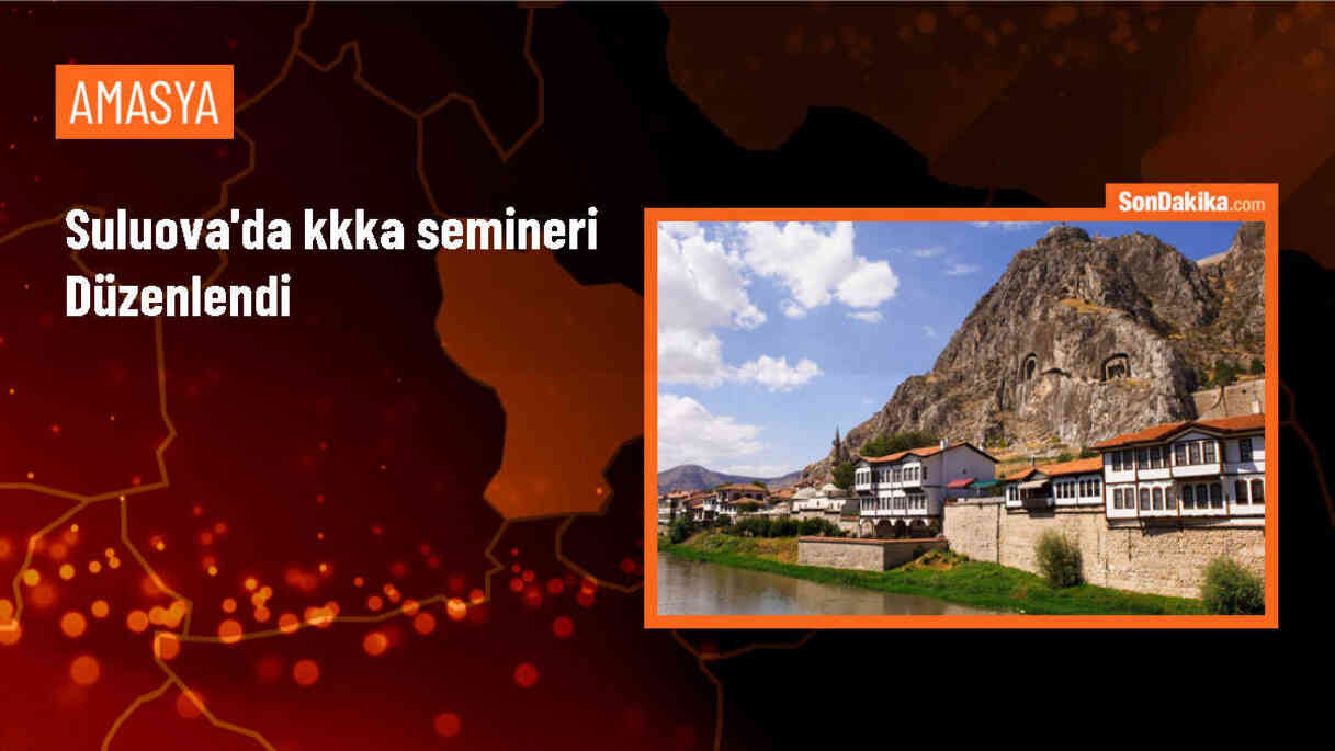 Suluova İlçe Sağlık Müdürlüğü Köy ve Mahalle Muhtarlarına KKKA Hastalığı Semineri Verdi