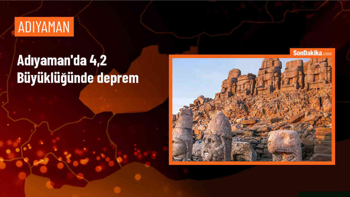 Adıyaman\'ın Çelikhan ilçesinde 4,2 büyüklüğünde deprem meydana geldi