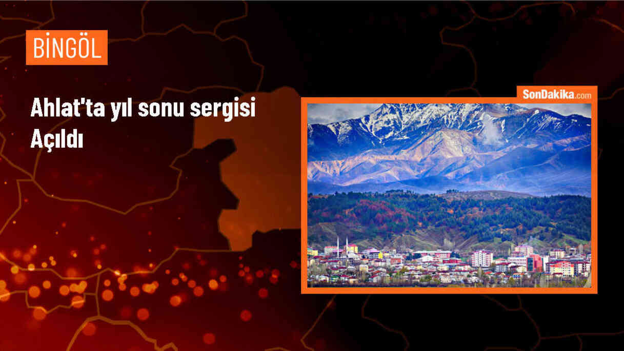 Ahlat Halk Eğitimi Merkezi\'nden Yıl Sonu Sergisi