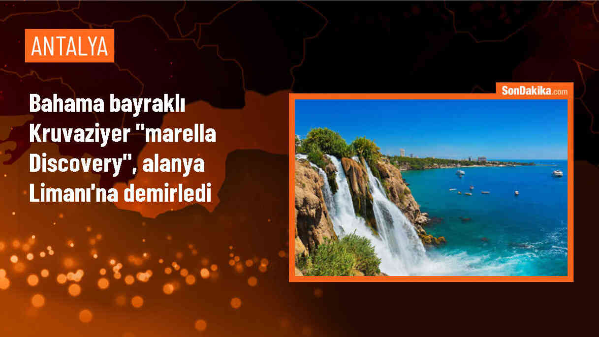 Bahama bayraklı Marella Discovery adlı kruvaziyer Alanya\'ya geldi