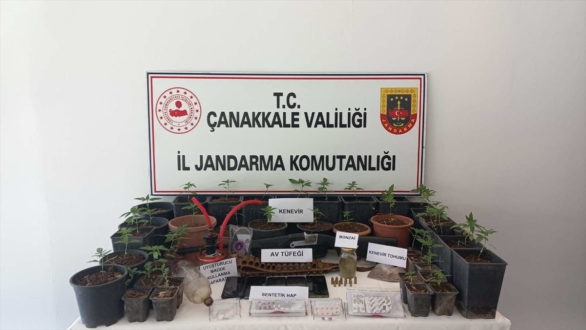 Çanakkale\'de Uyuşturucu Operasyonunda 10 Şüpheli Tutuklandı