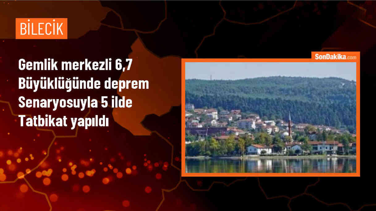 AFAD, Bursa\'da deprem senaryosuyla tatbikat gerçekleştirdi