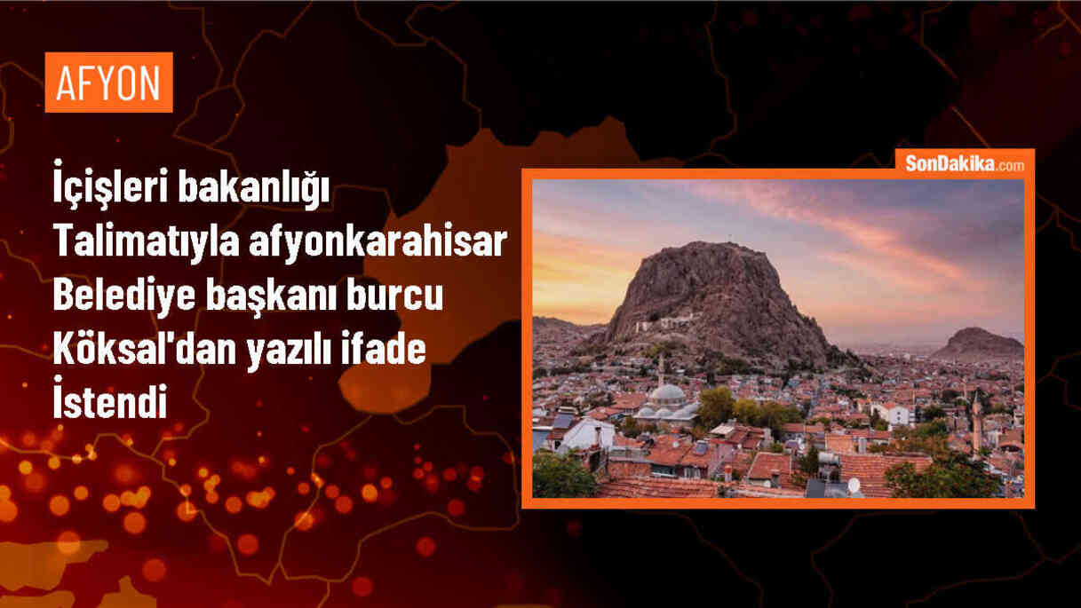İçişleri Bakanlığı, Afyonkarahisar\'da Belediyeden Ruhsat Alamayan Kişinin Suç Duyurusu Üzerine Araştırma İstedi