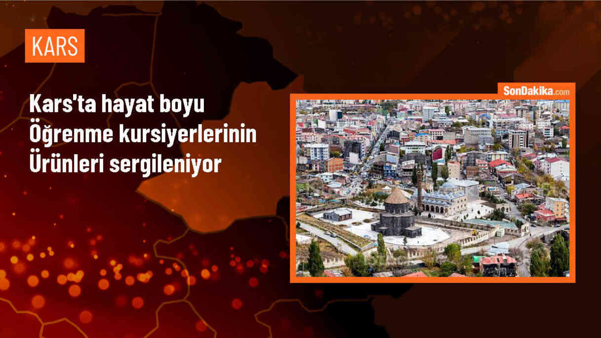 Kars\'ta Hayat Boyu Öğrenme Programları Sergisi Açıldı