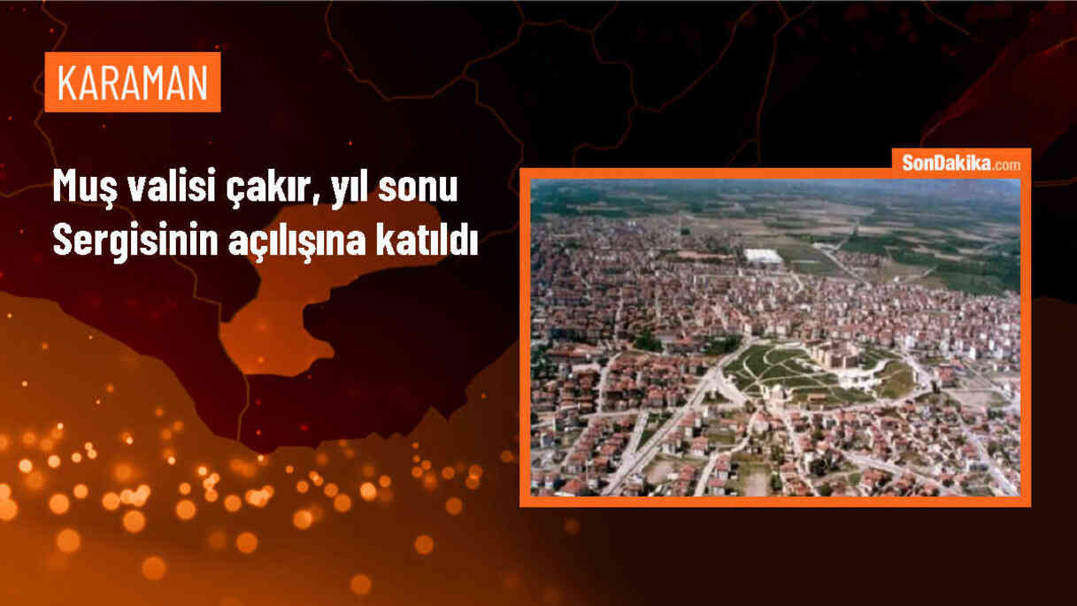 Muş Halk Eğitimi Merkezi Yıl Sonu Sergisi Açıldı