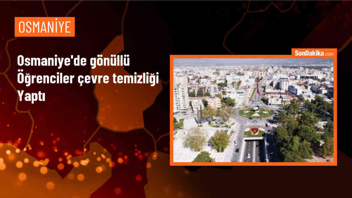 Osmaniye\'de TEMA Vakfı Gönüllüleri Çevre Temizliği Yaptı