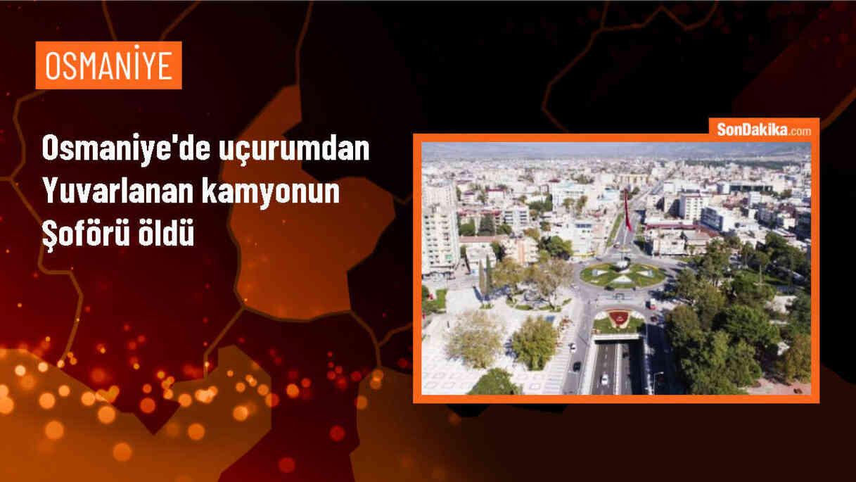 Osmaniye\'de Uçurumdan Yuvarlanan Kamyonun Sürücüsü Hayatını Kaybetti