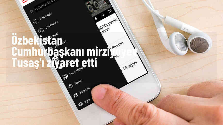 Özbekistan Cumhurbaşkanı TUSAŞ tesislerini ziyaret etti