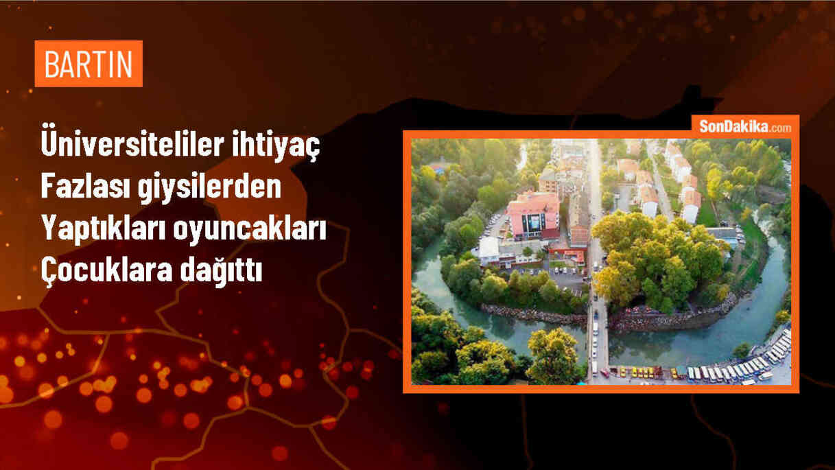 Bartın Üniversitesi Öğrencileri İhtiyaç Fazlası Giysilerden Oyuncak Yaptı