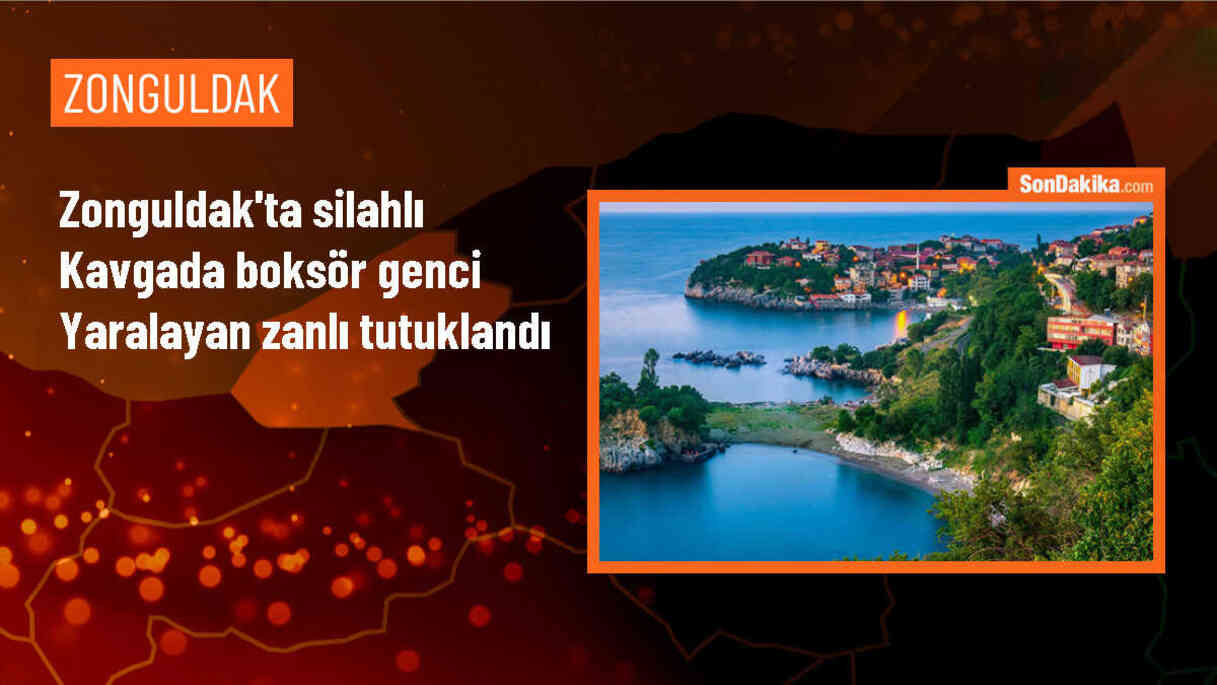 Zonguldak\'ta boksör gencin yaralandığı silahlı kavgada şüpheli tutuklandı
