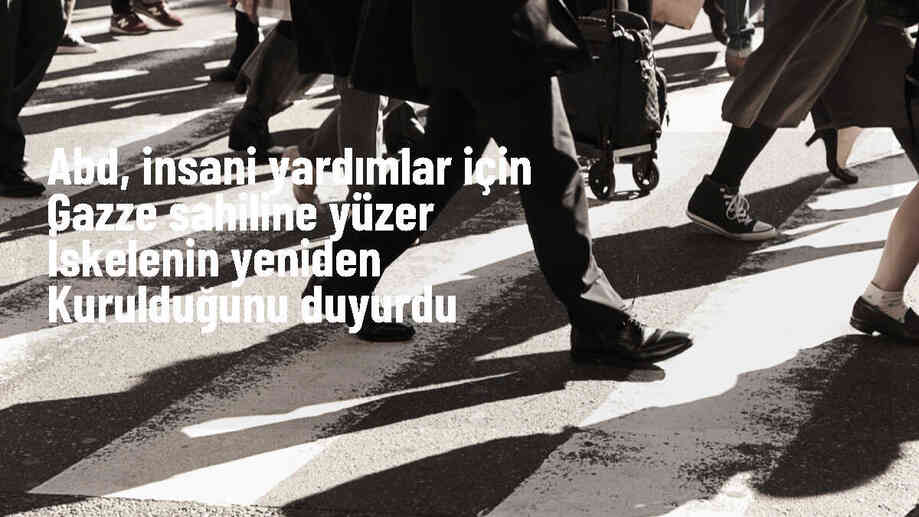 ABD, Gazze\'deki yüzer iskeyi tamir edip tekrar yerine koydu