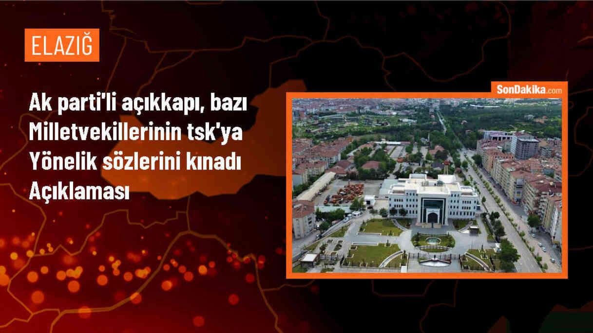 AK Parti Milletvekili Ejder Açıkkapı, Türk ordusunun İsrail askerleriyle kıyaslanmasını kınadı