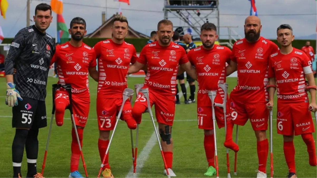 Ampute Milli Futbol Takımı, Polonya\'yı 5-1 yenerek finale yükseldi