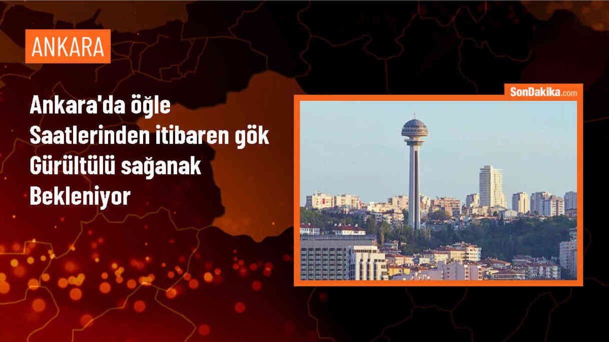 Başkentte bugün öğle saatlerinden itibaren yerel kuvvetli gök gürültülü sağanak bekleniyor