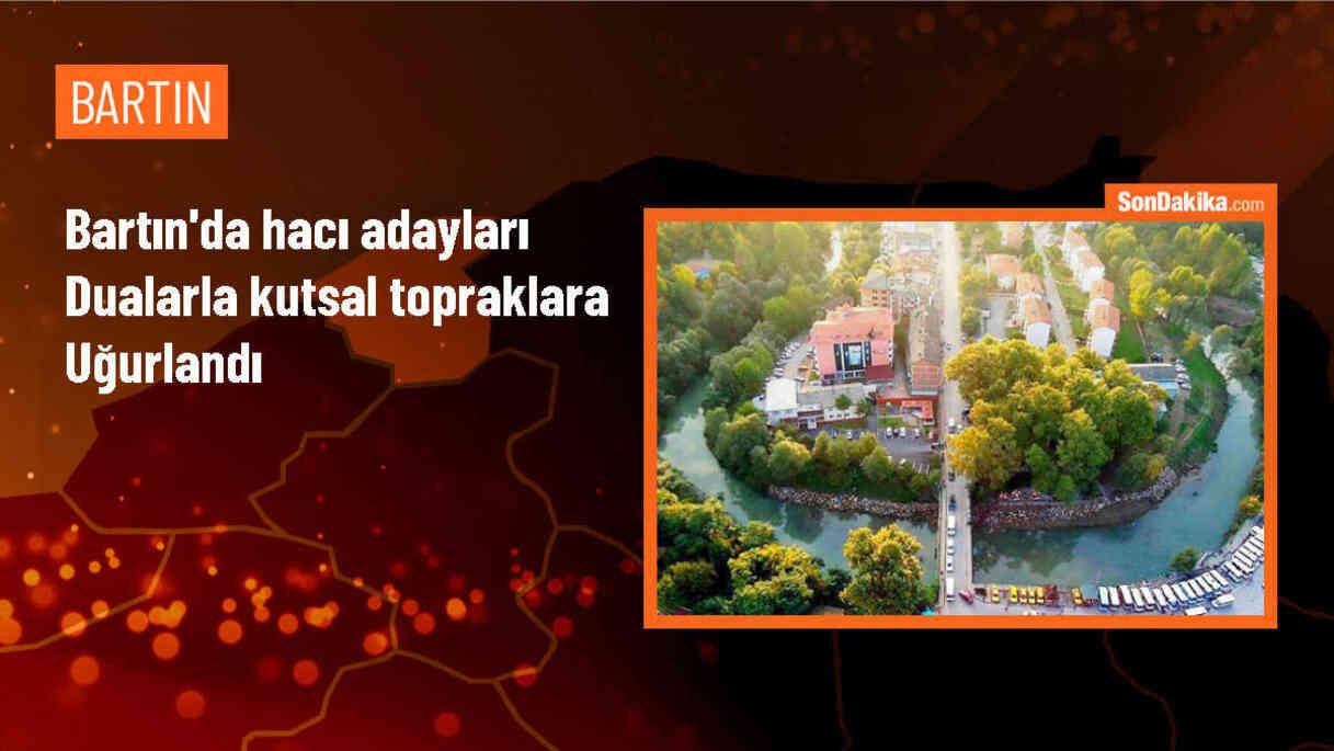 Bartın\'da Son Hac Kafilesi Dualarla Uğurlandı