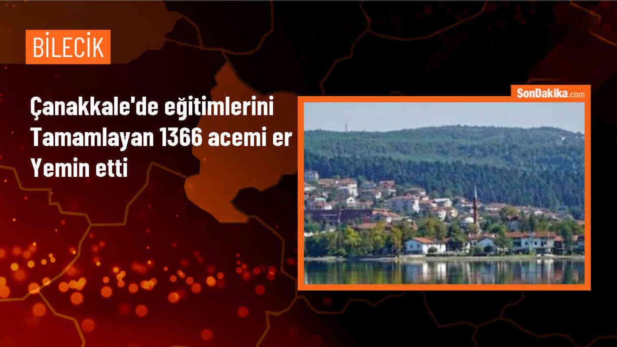 Çanakkale 116. Jandarma Eğitim Merkez Komutanlığı\'nda Yemin Töreni