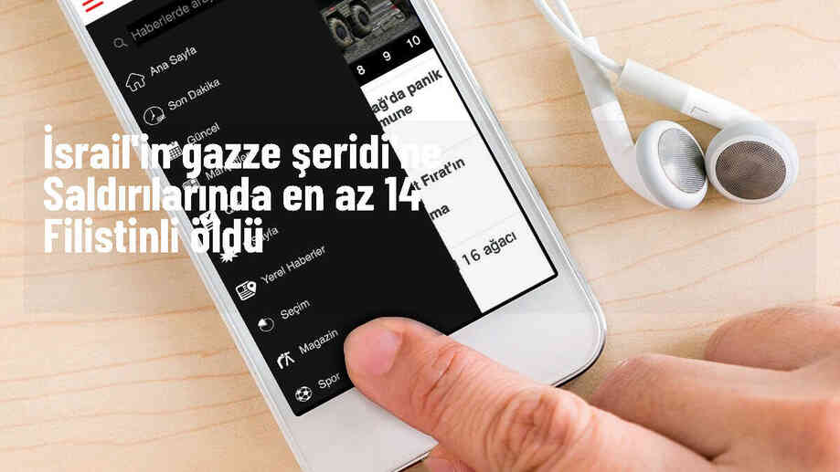 İsrail\'in Gazze\'ye düzenlediği saldırılarda en az 14 Filistinli hayatını kaybetti