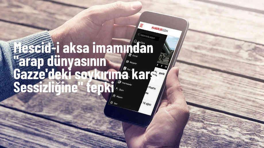 Mescid-i Aksa\'da İsrail\'in Gazze Şeridi\'ndeki soykırımına tepki