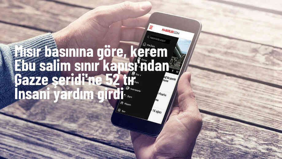Mısır\'dan Gazze\'ye 52 Tır İnsani Yardım Girişi