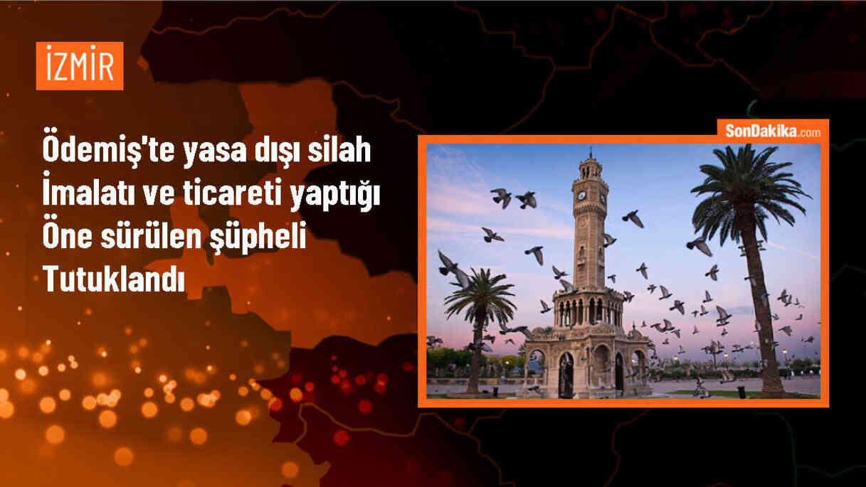 Ödemiş\'te Yasa Dışı Silah İmalatı ve Ticareti Yapan Şüpheli Tutuklandı