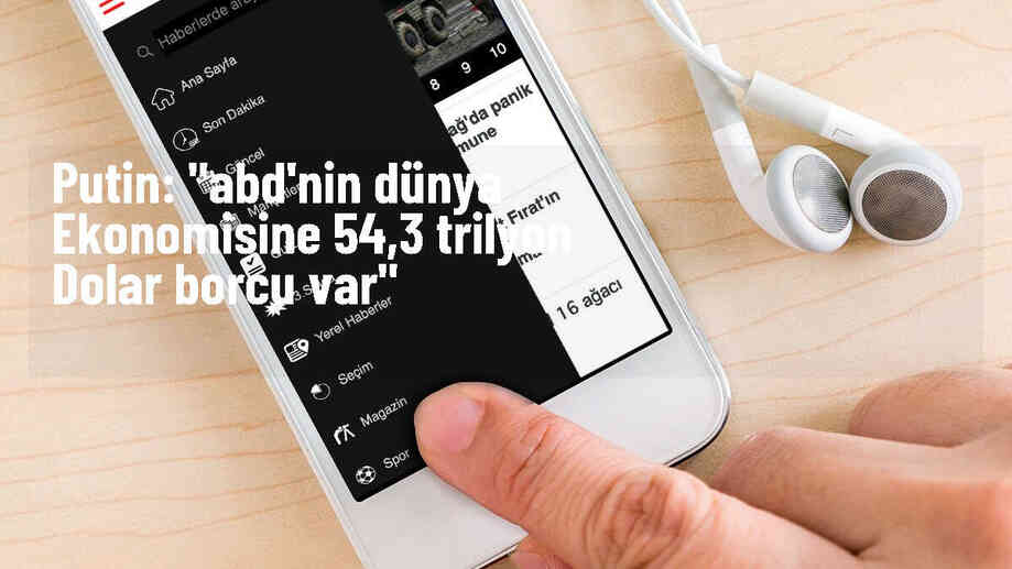 Putin: ABD\'nin dünya ekonomisine 54,3 trilyon dolar borcu var