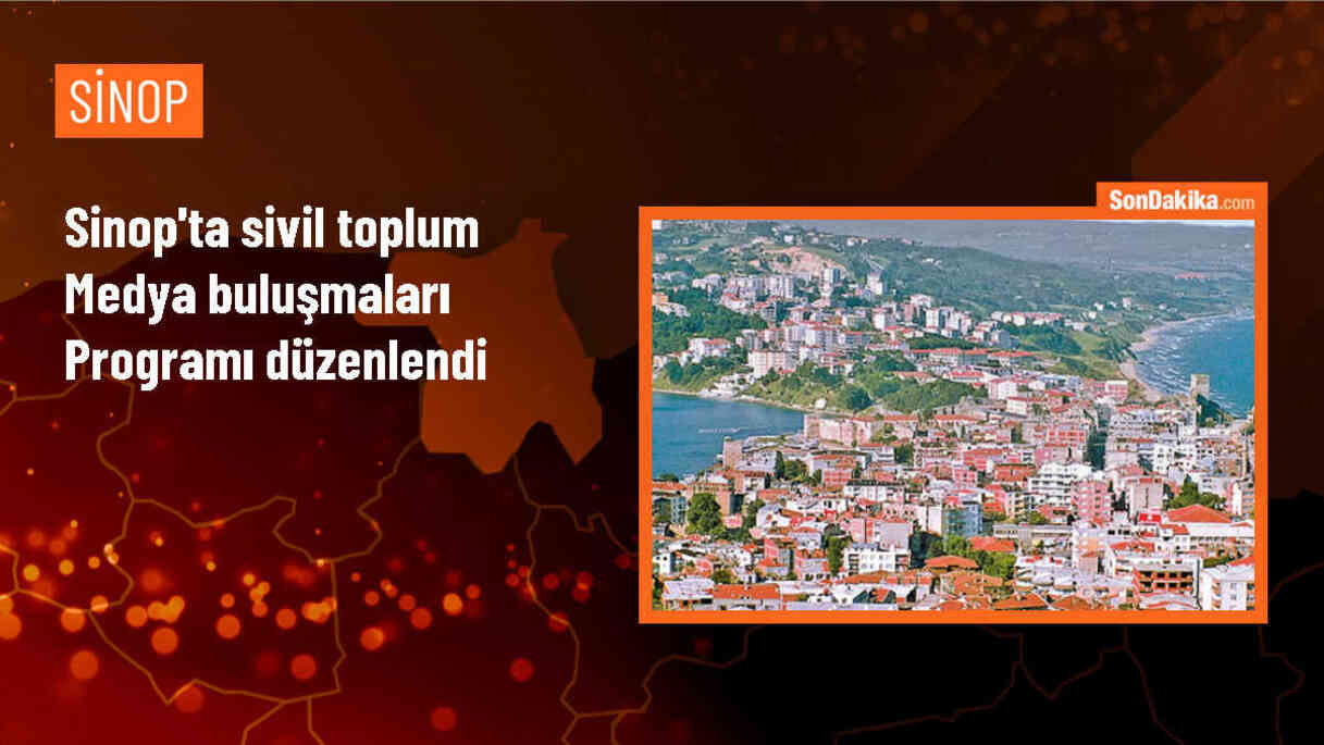 Sinop\'ta Sivil Toplum Medya Buluşmaları Programı Gerçekleştirildi