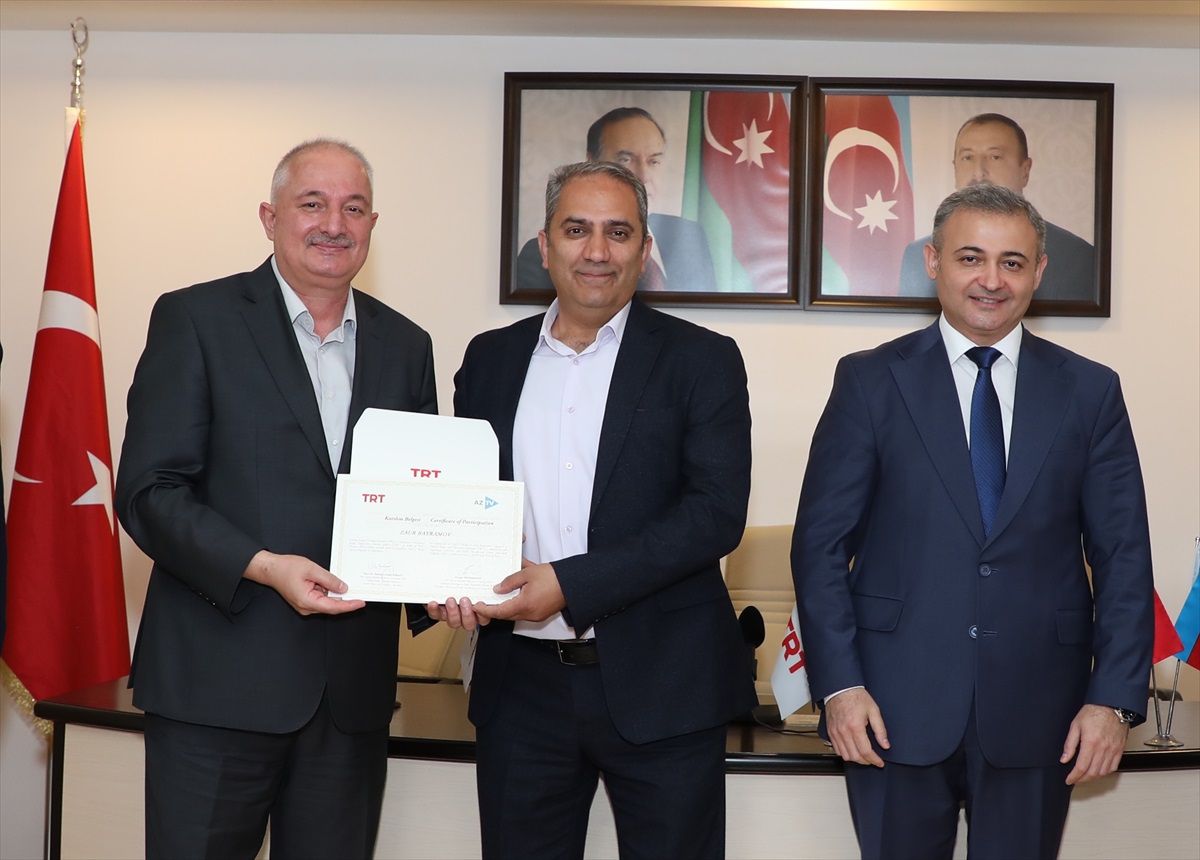 TRT, Azerbaycan Devlet Televizyonunda Eğitim Semineri Düzenledi
