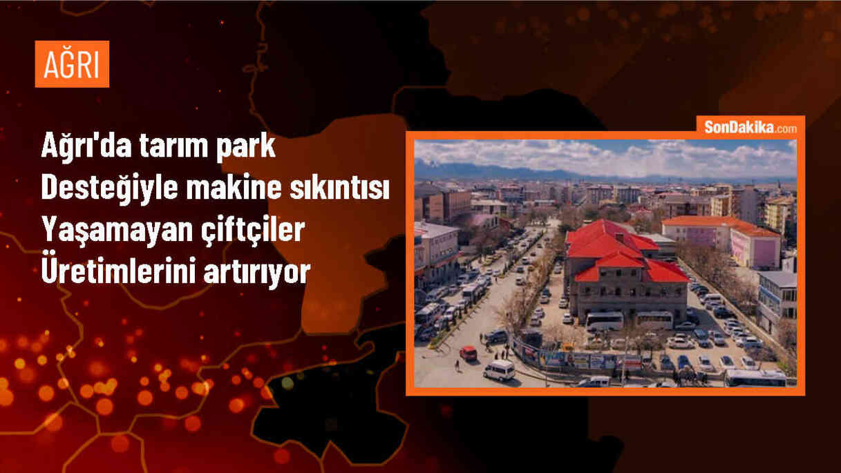 Ağrı\'da çiftçiler, Tarım Park sayesinde modern tarım yapıyor