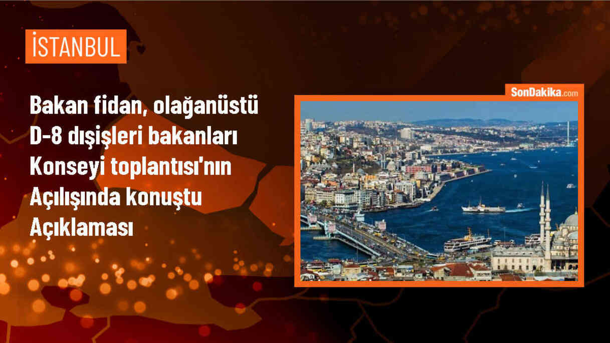 D-8 Ülkeleri İstanbul\'dan Filistin\'e Desteklerini Duyurdu