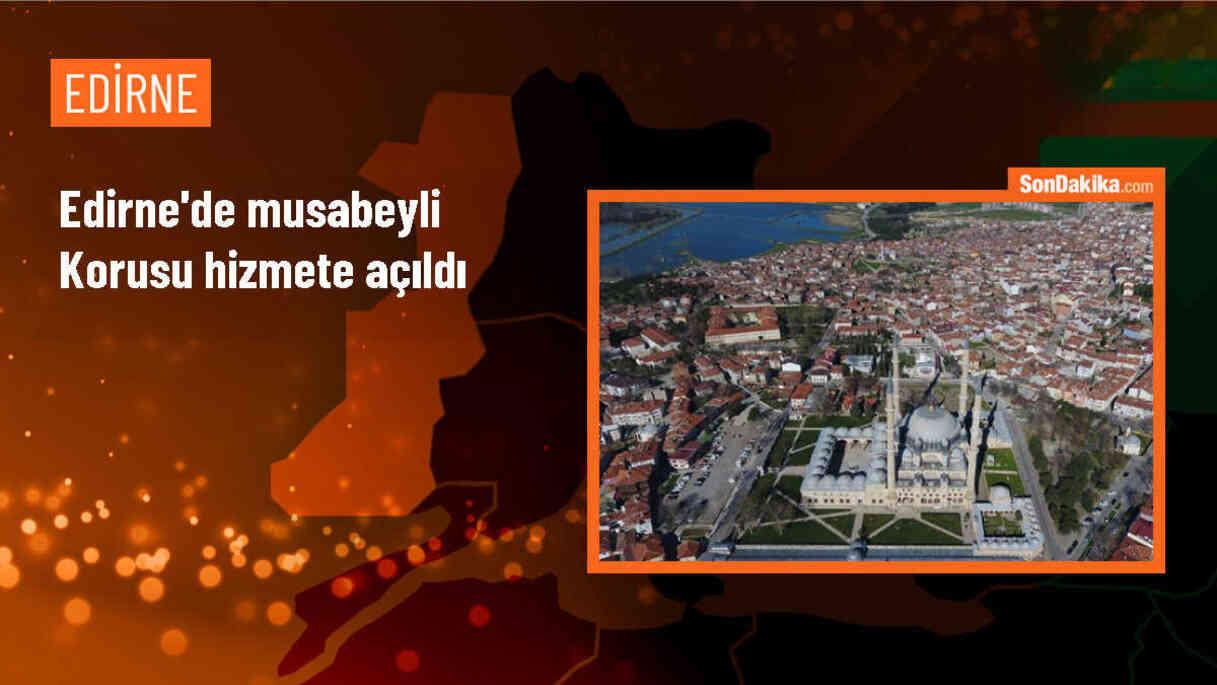 Edirne\'de 300 Dönümlük Musabeyli Korusu Mesire Alanı Hizmete Girdi