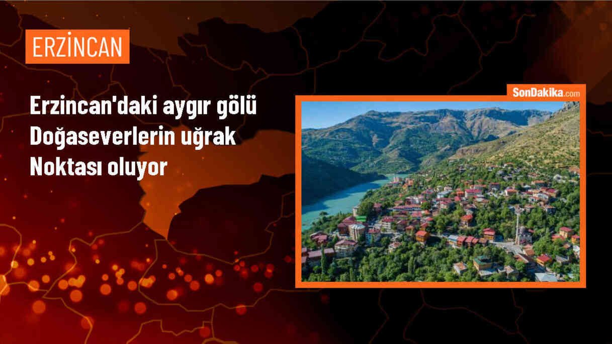 Erzincan\'ın Üzümlü ilçesindeki Aygır Gölü doğa severlerin uğrak noktası haline geldi