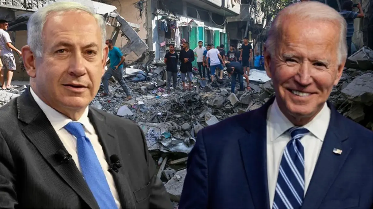 Gazze\'de 210 Filistinlinin öldürülmesine Biden ve Netanyahu\'dan skandal yorumlar