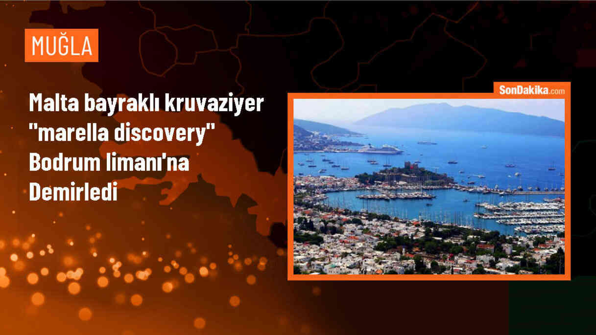 Malta bayraklı kruvaziyer Bodrum\'a geldi
