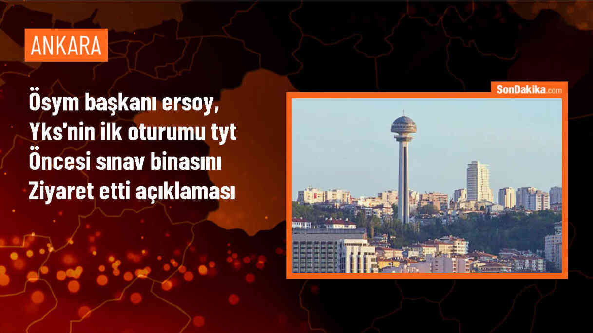ÖSYM Başkanı Bayram Ali Ersoy, YKS öncesi adaylarla buluştu