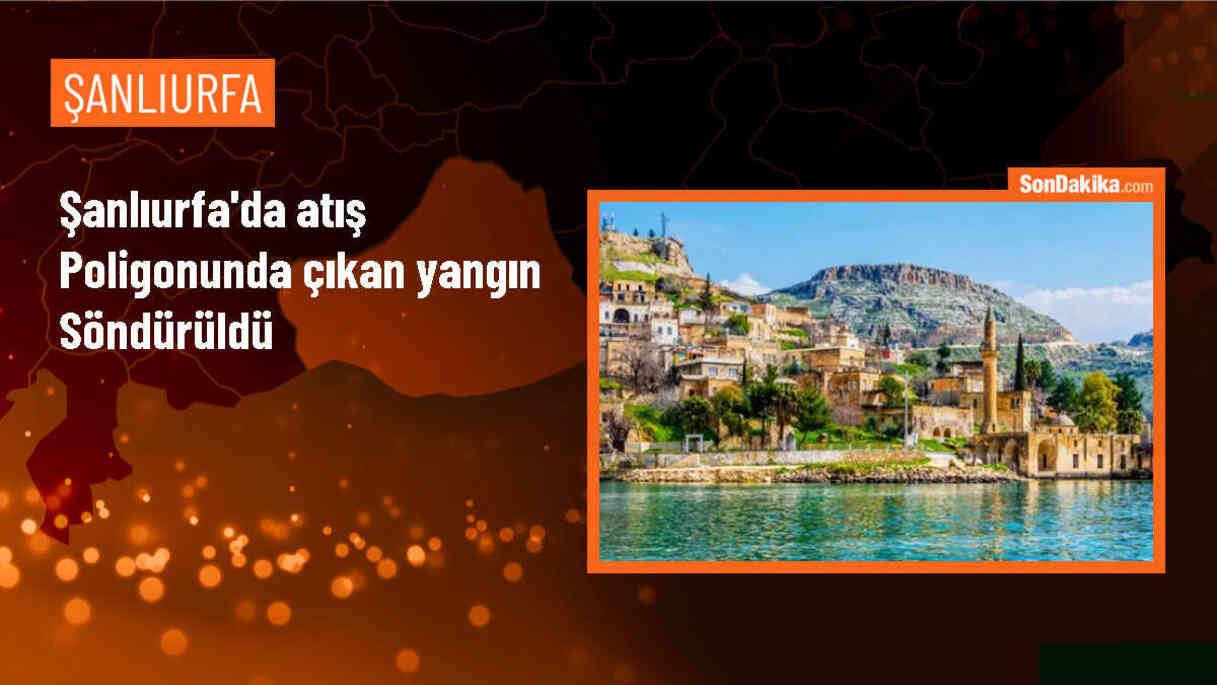 Şanlıurfa\'da Atış Poligonunda Çıkan Yangın Söndürüldü