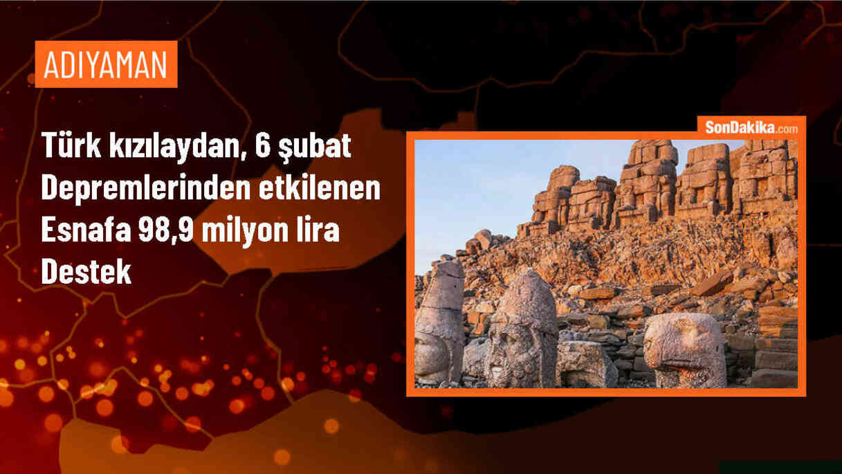 Türk Kızılay, depremden etkilenen 6 ildeki esnafa 98,9 milyon lira destek sağladı