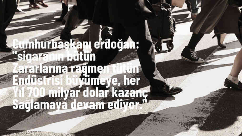 Cumhurbaşkanı Erdoğan: Sigara endüstrisi zararlarına rağmen büyümeye devam ediyor