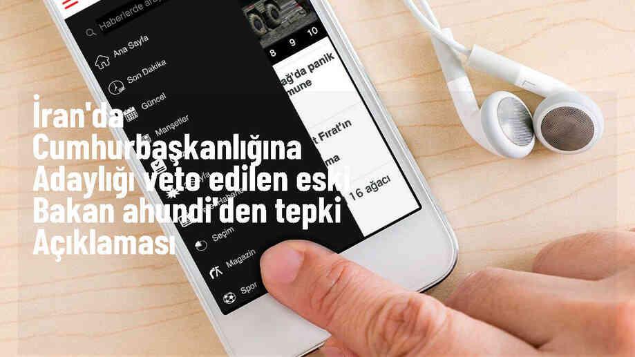 İran\'da cumhurbaşkanı adaylığı veto edilen Ahundi tepki gösterdi