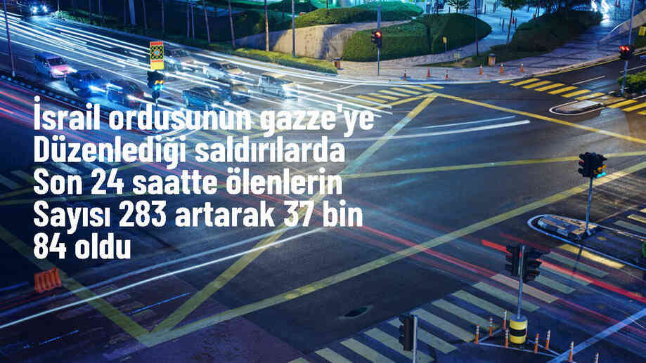 İsrail saldırılarında ölü sayısı 283 artarak 37 bin 84\'e yükseldi