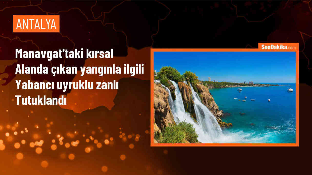 Manavgat\'ta çıkan yangınla ilgili 4 şüpheliden 1\'i tutuklandı