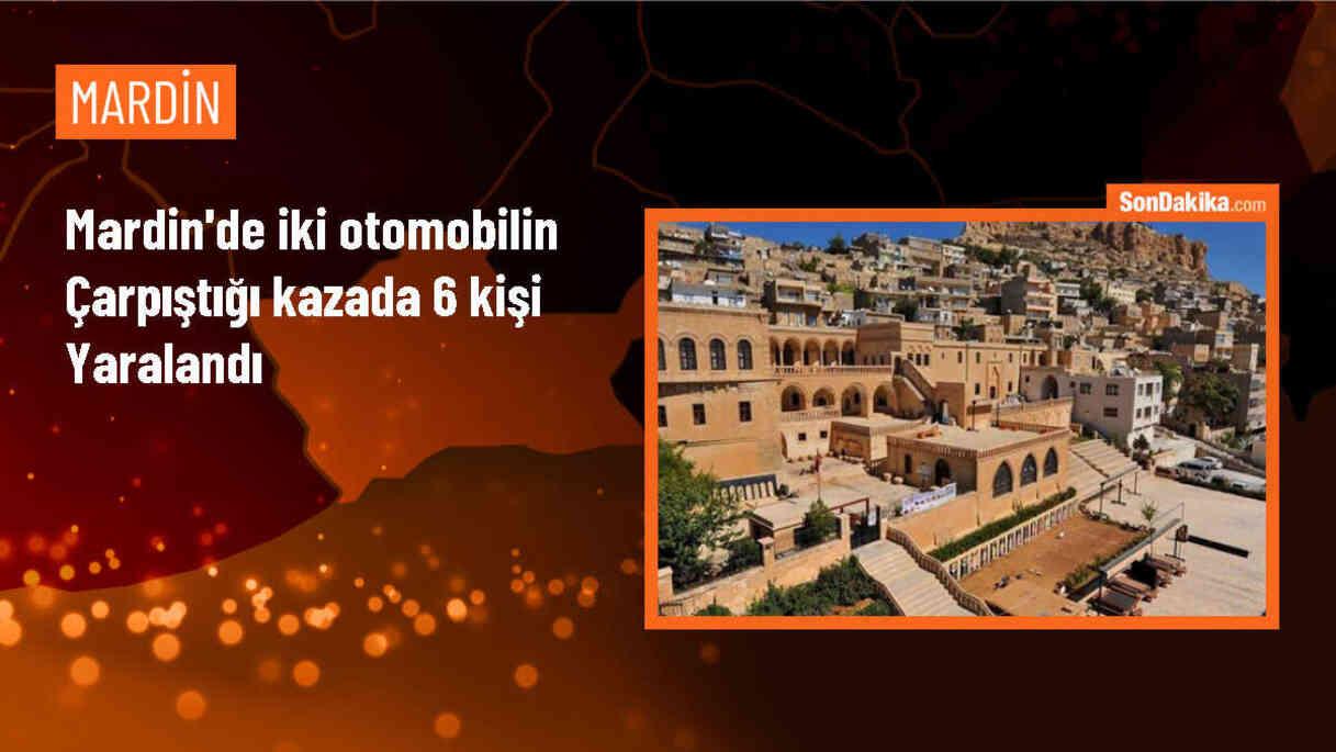 Mardin\'de Otomobil Çarpışması: 6 Yaralı